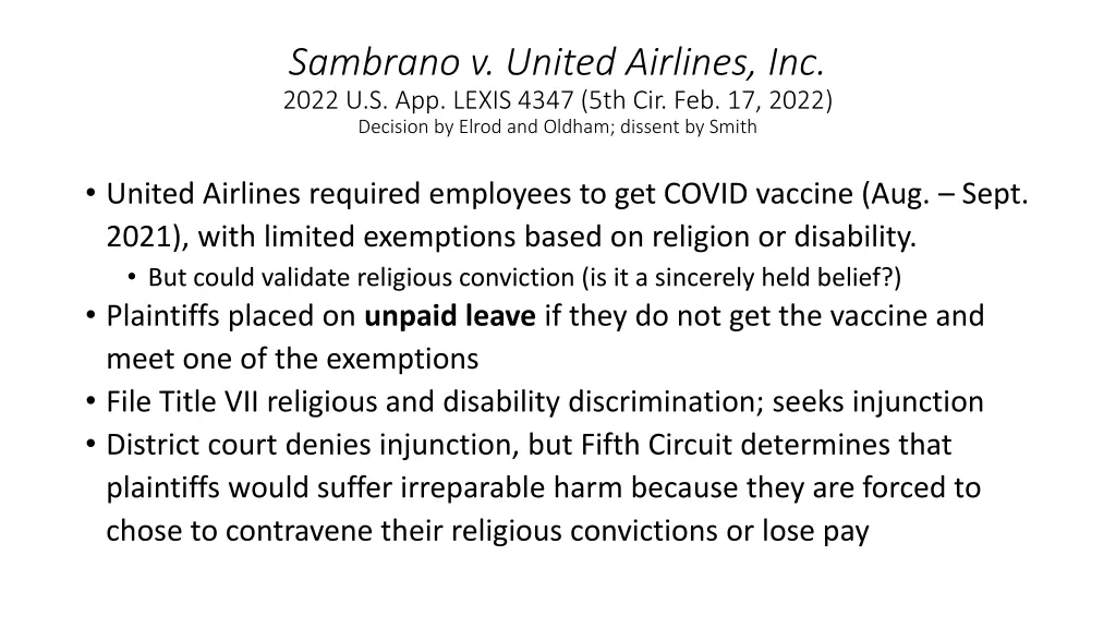 sambrano v united airlines inc 2022 u s app lexis