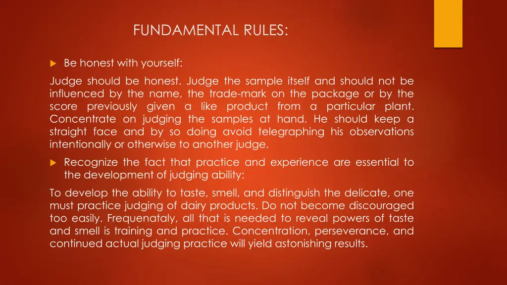 fundamental rules 8