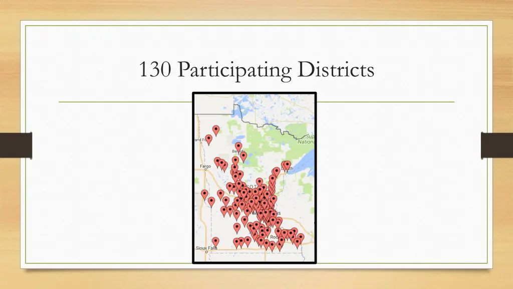 130 participating districts