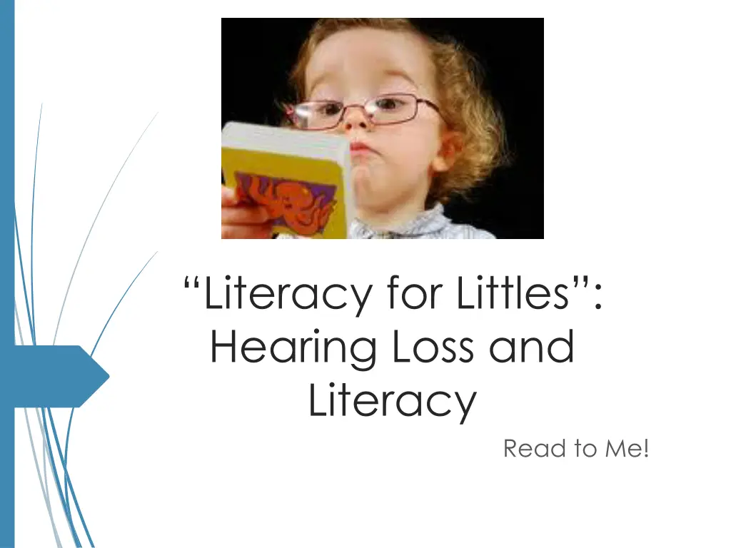 literacy for littles hearing loss and literacy