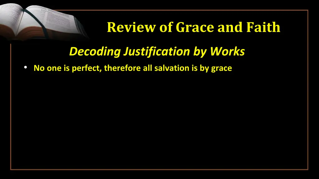 review of grace and faith