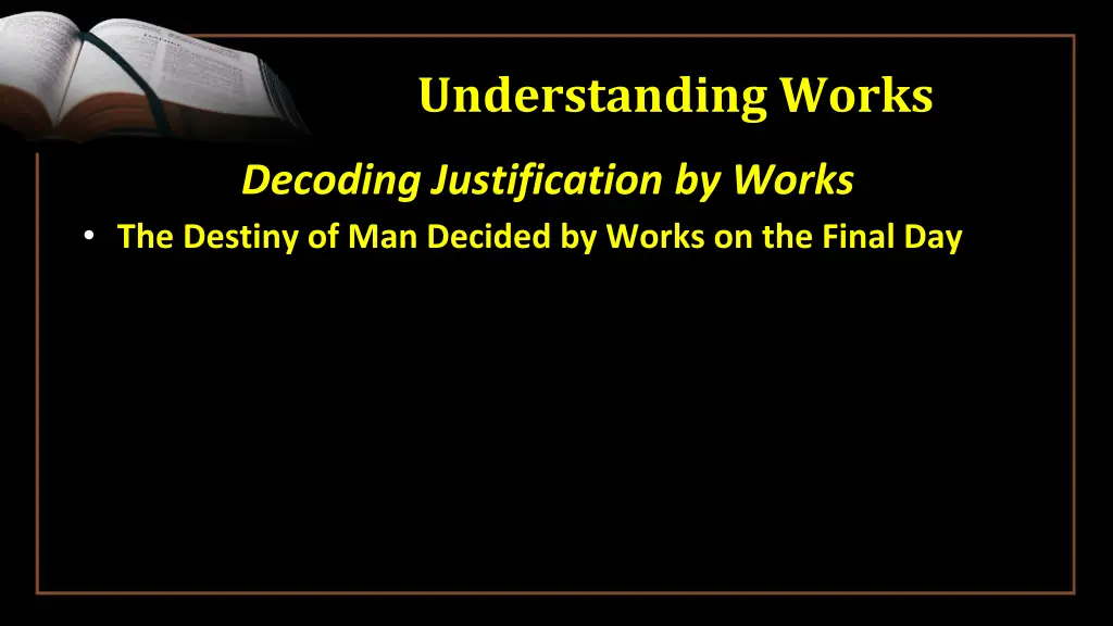 understanding works 1