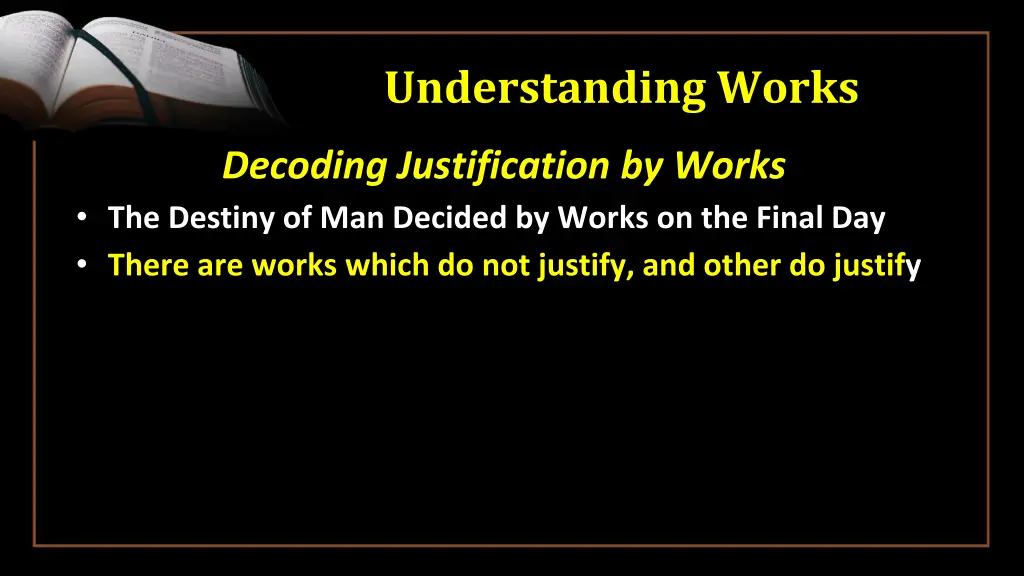 understanding works 2