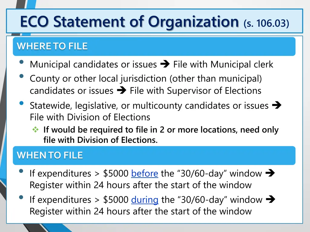 eco statement of organization s 106 03