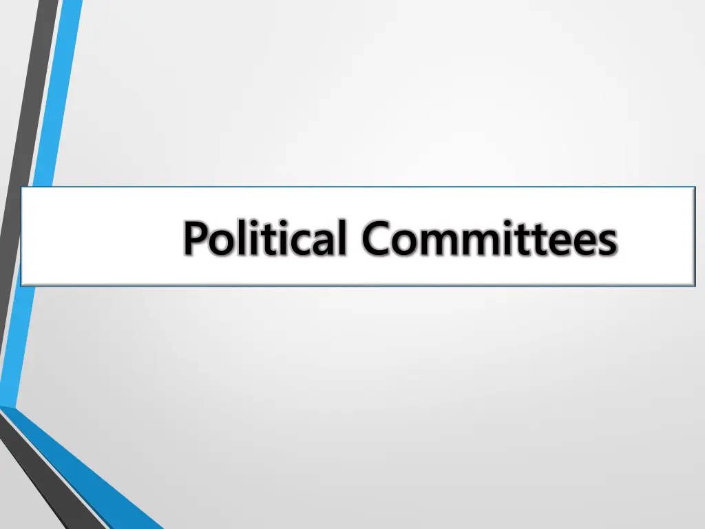 political committees