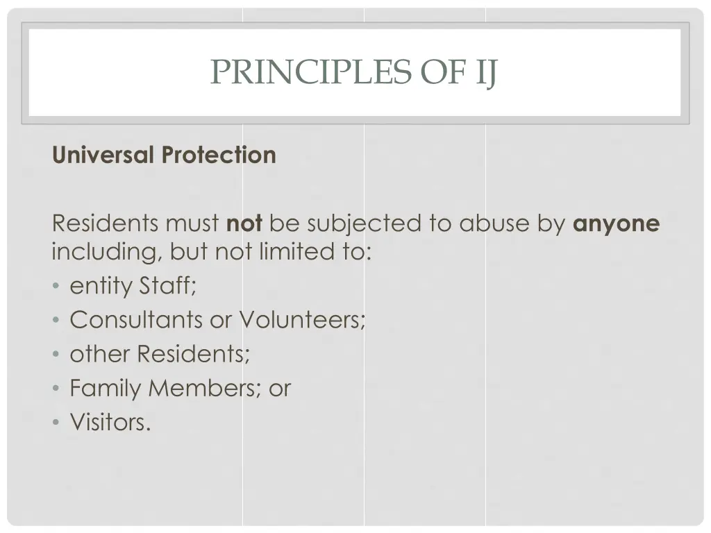 principles of ij 3