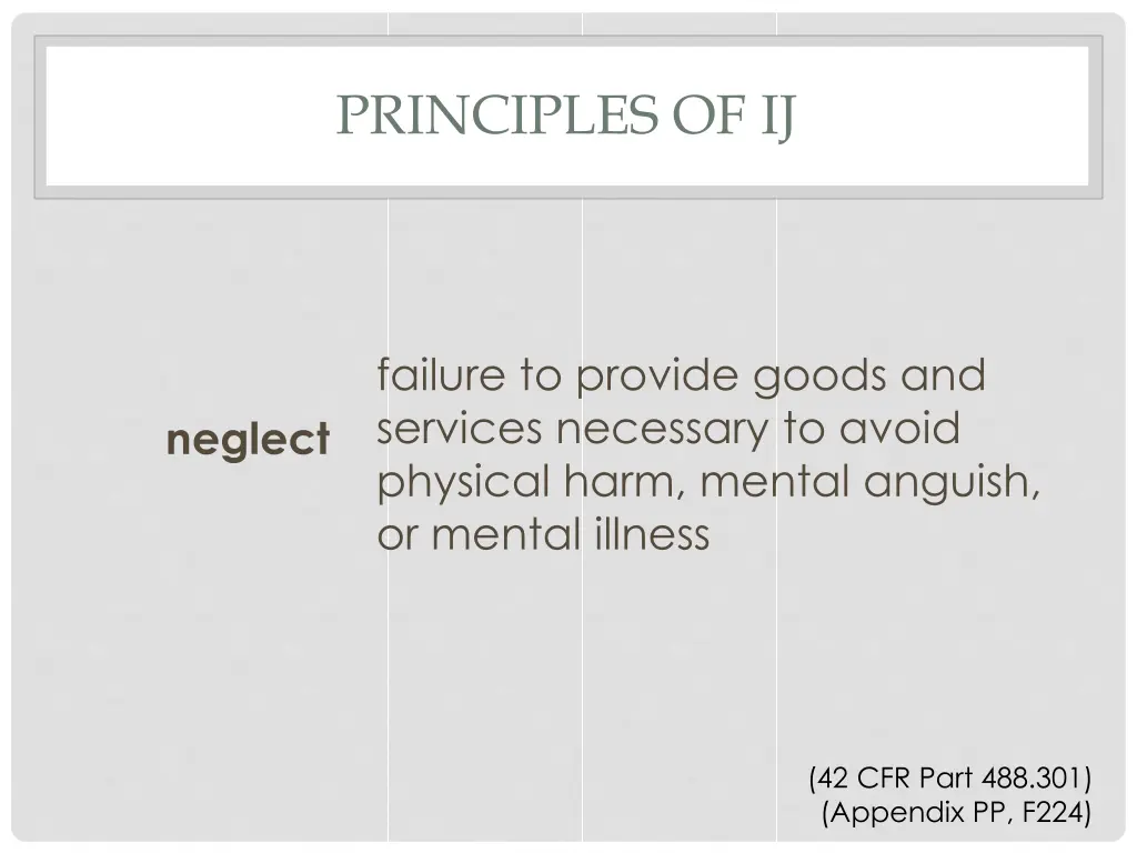 principles of ij 7