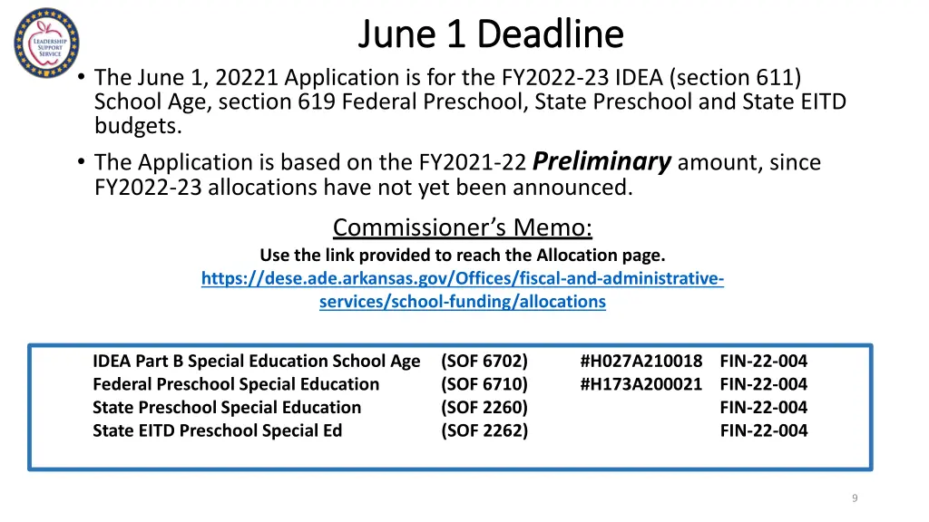 june 1 deadline june 1 deadline