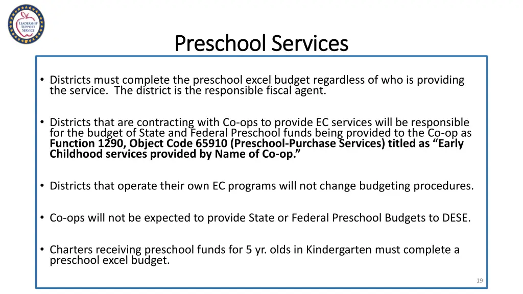 preschool services preschool services