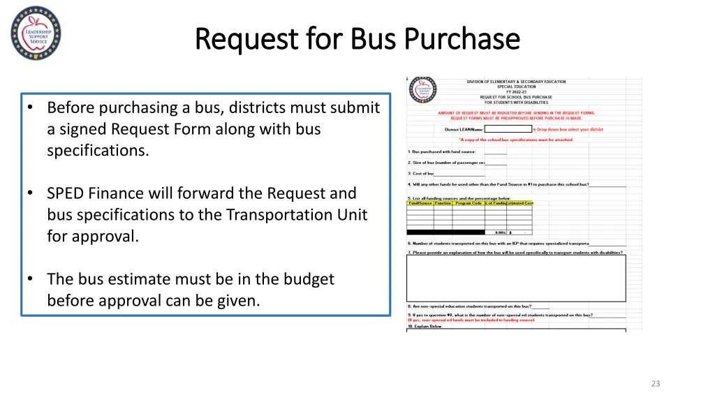 request for bus purchase request for bus purchase