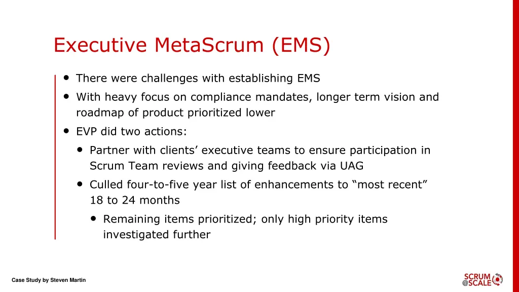 executive metascrum ems