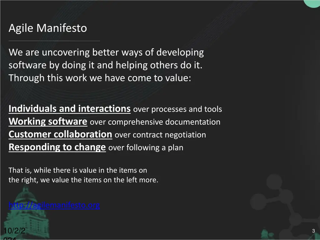 agile manifesto