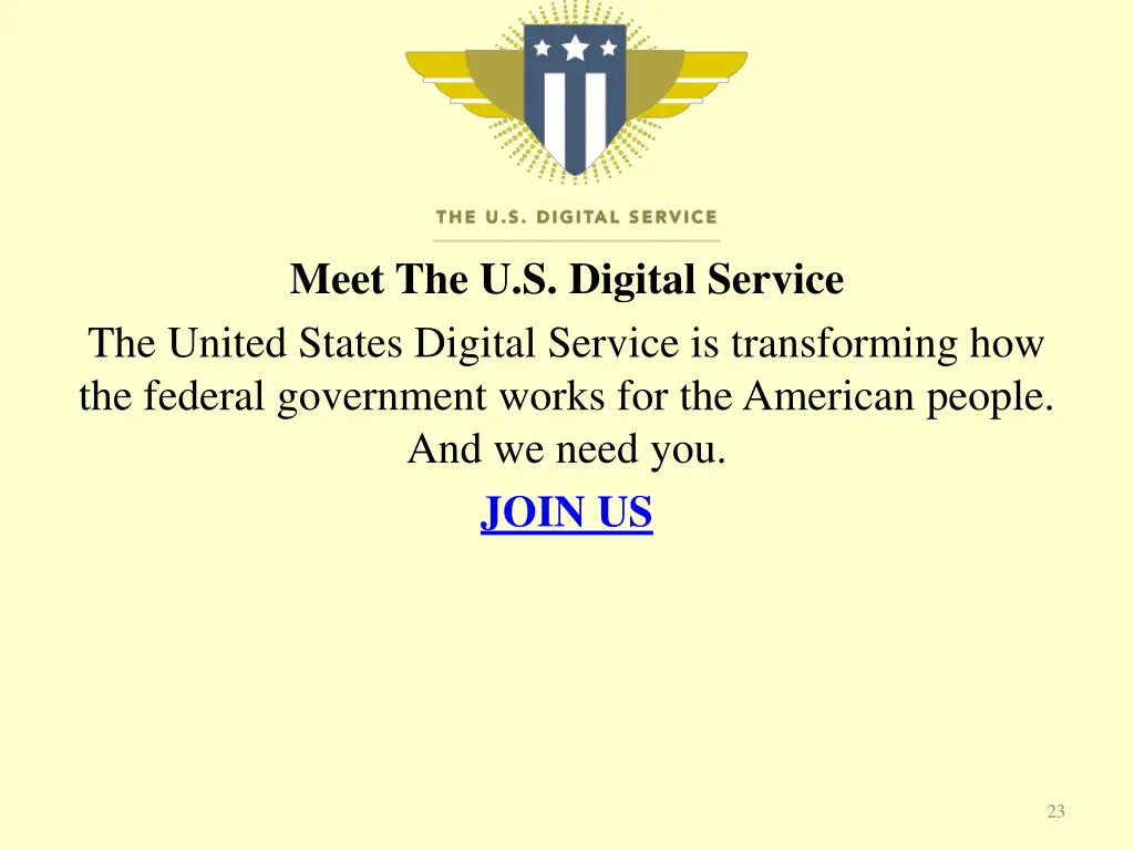 meet the u s digital service the united states