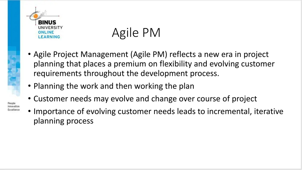 agile pm