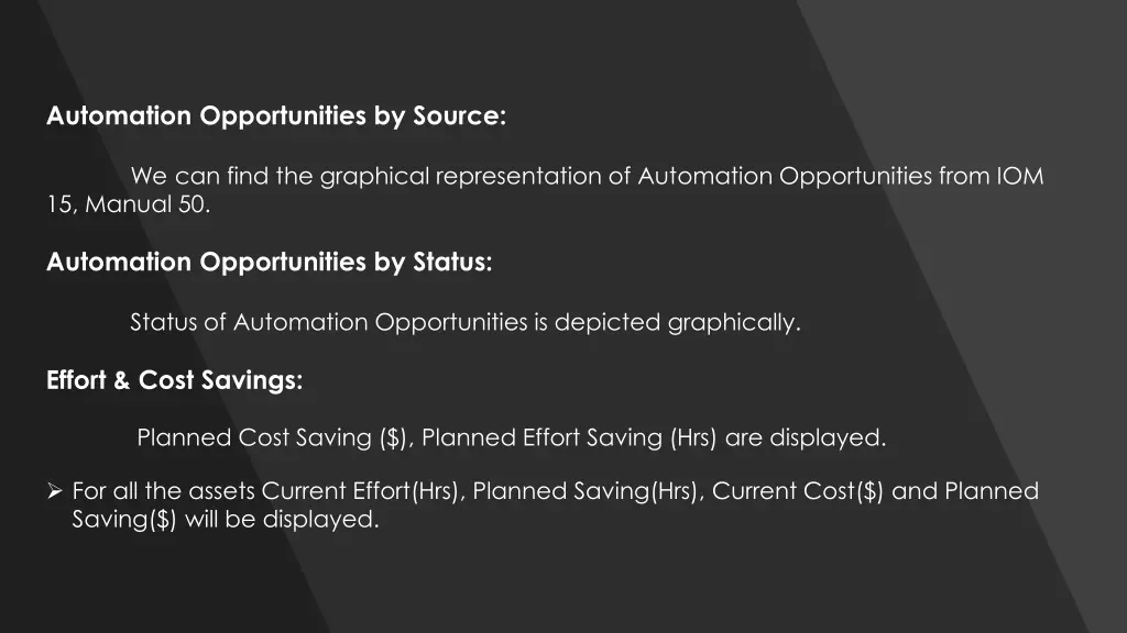 automation opportunities by source