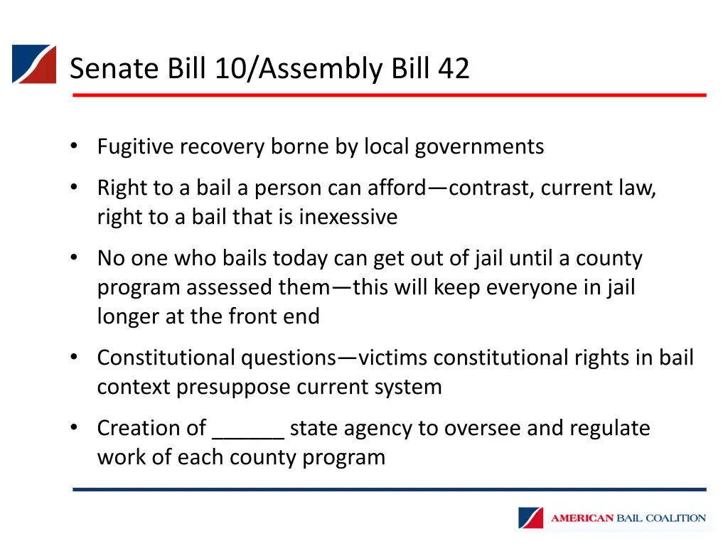 senate bill 10 assembly bill 42 1