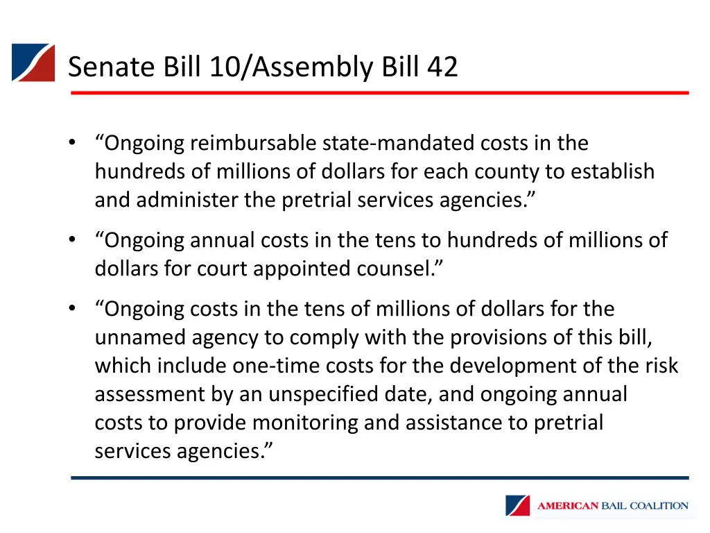 senate bill 10 assembly bill 42 2