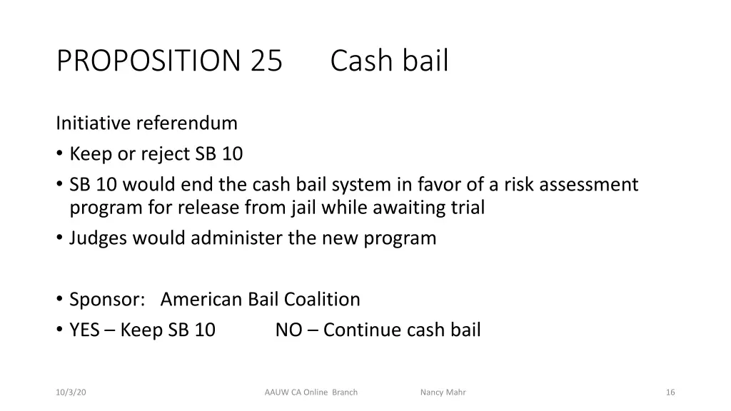 proposition 25