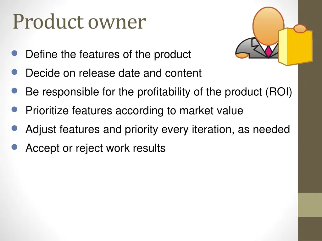 product owner