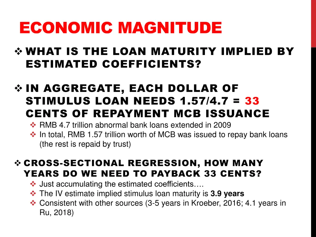 economic magnitude