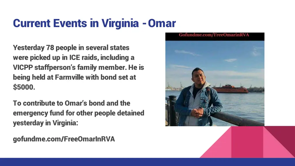 current events in virginia omar