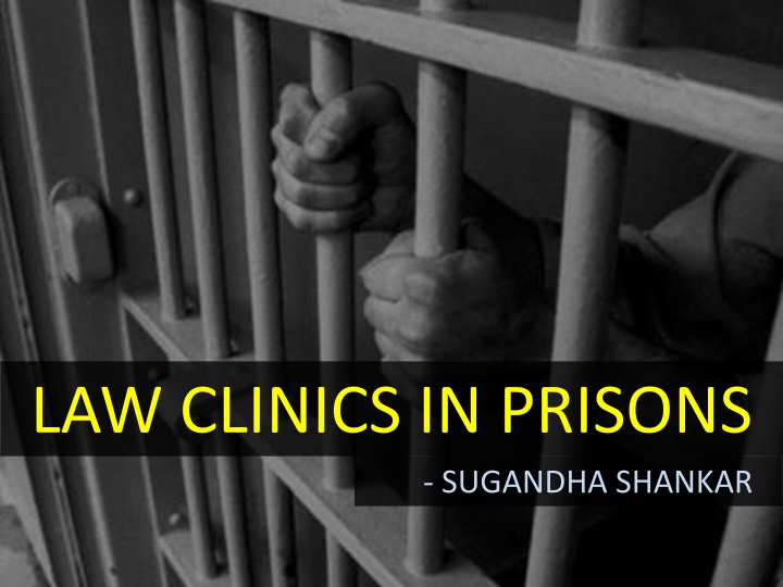 law clinics in prisons