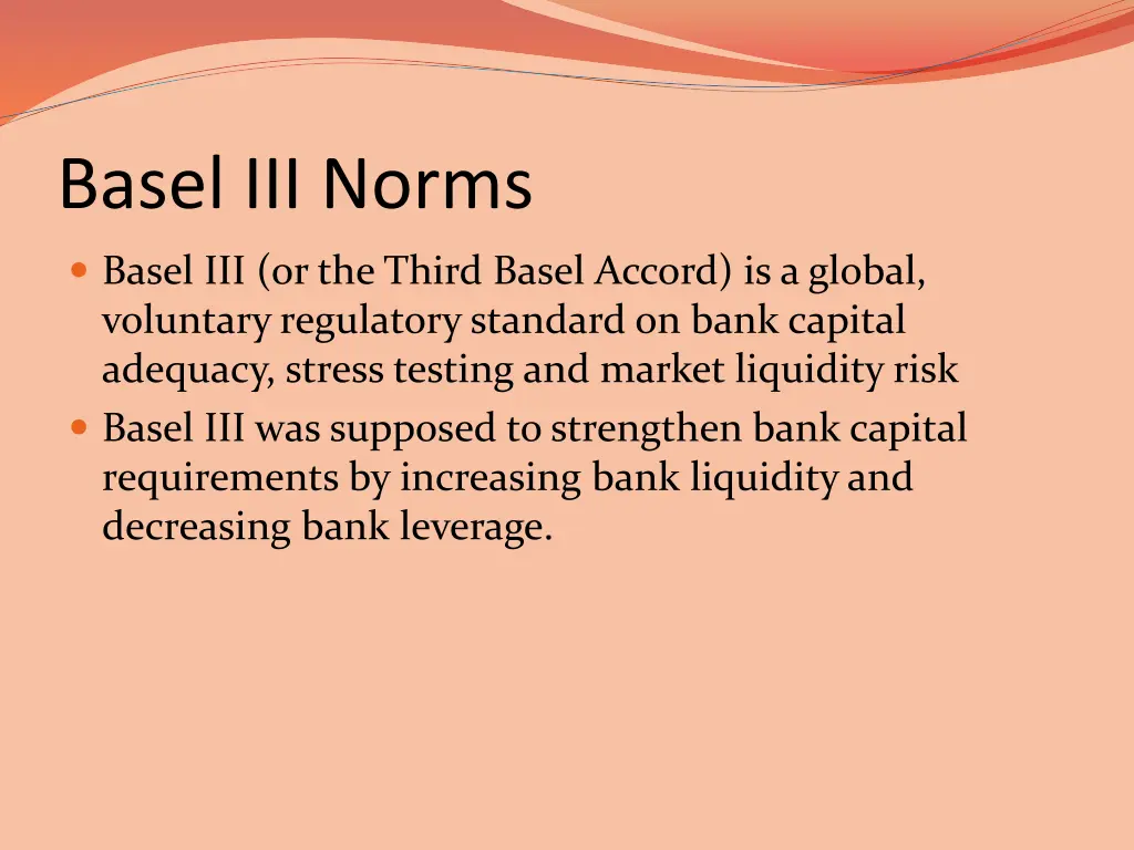 basel iii norms