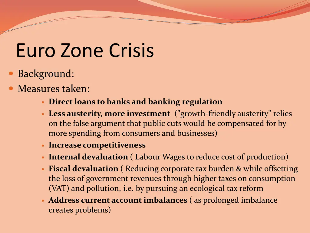 euro zone crisis 1