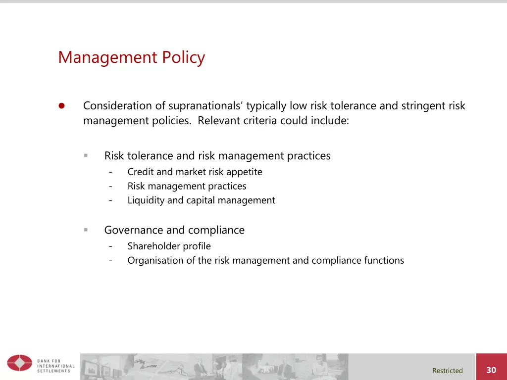 management policy