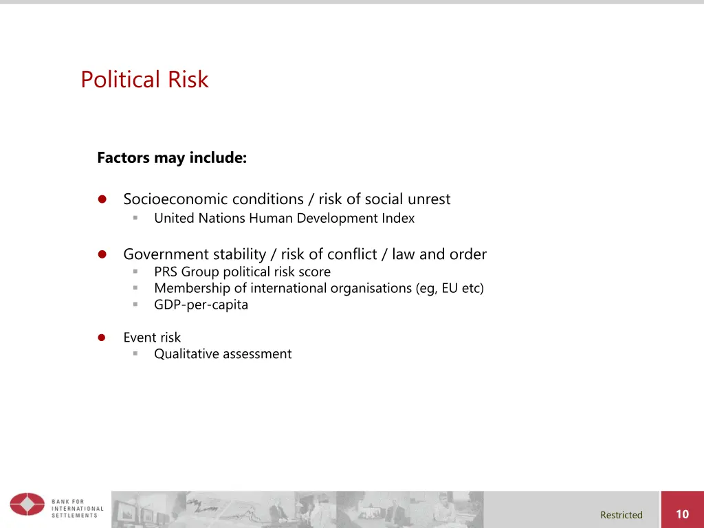 political risk