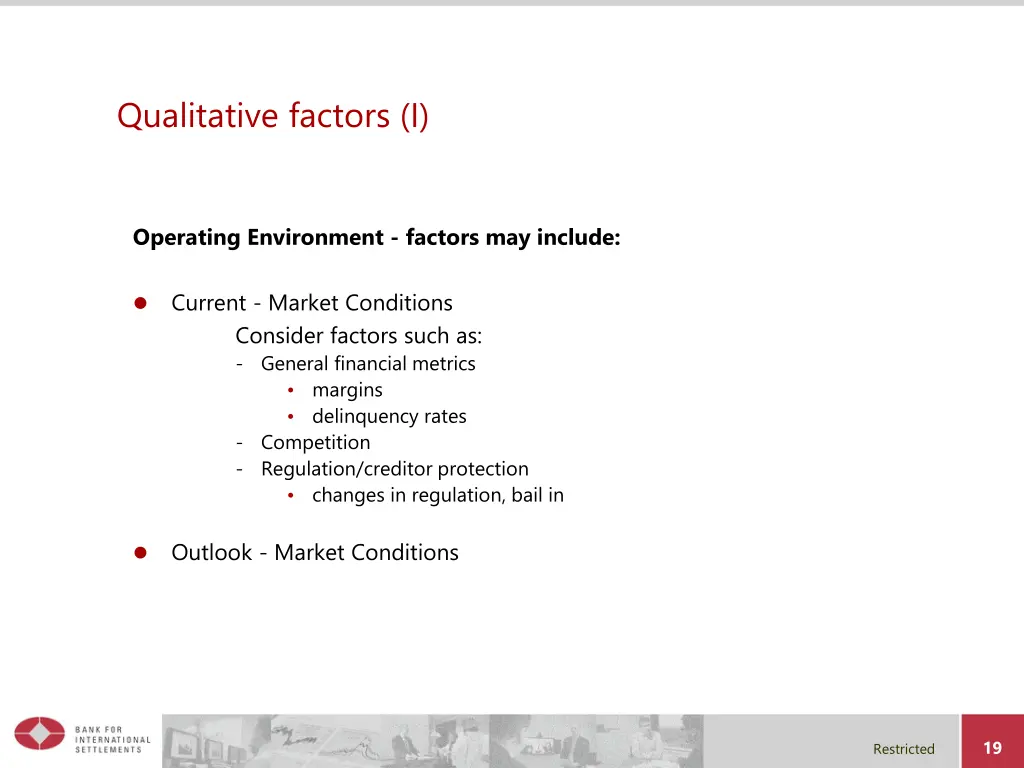 qualitative factors i