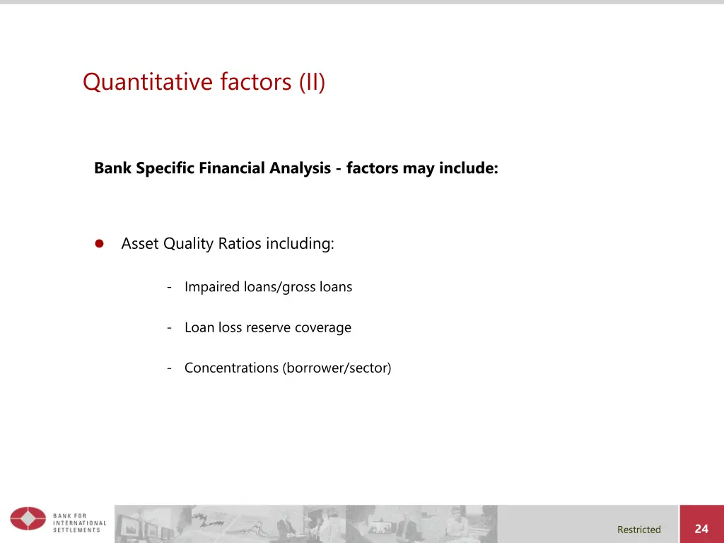 quantitative factors ii