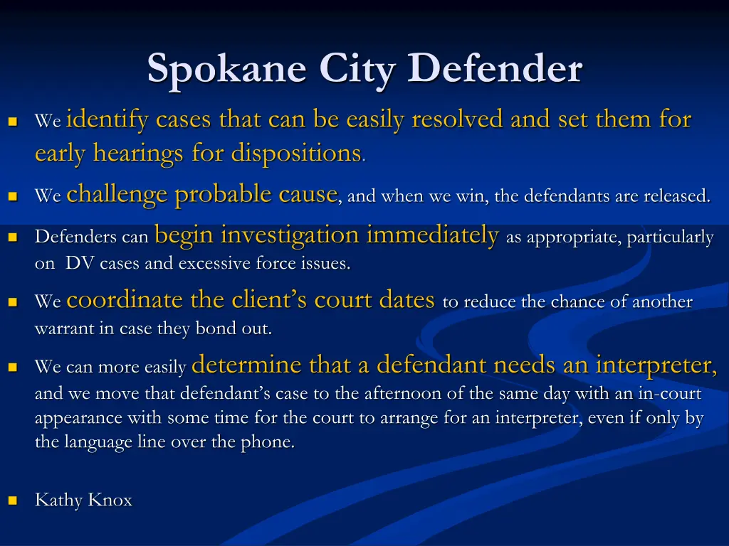 spokane city defender