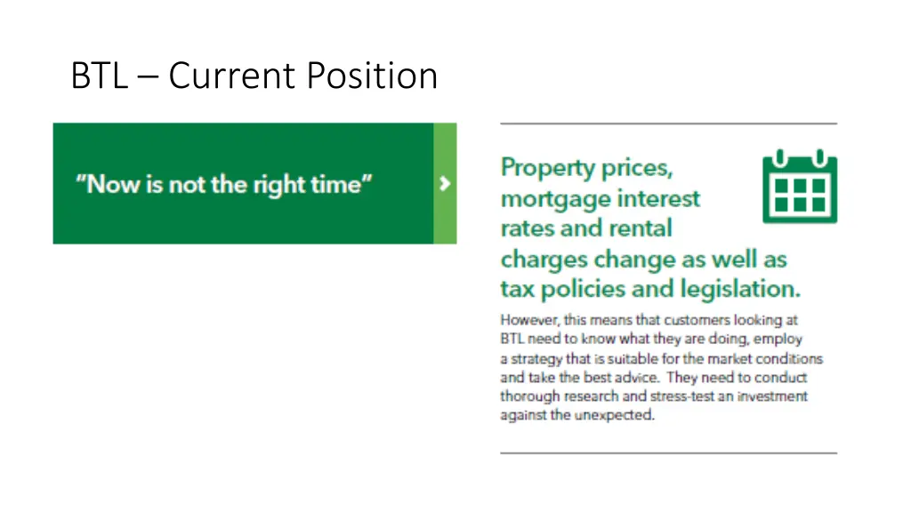 btl current position