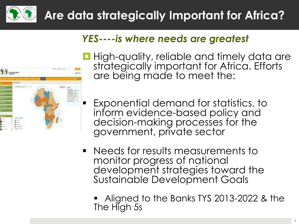 are data strategically important for africa