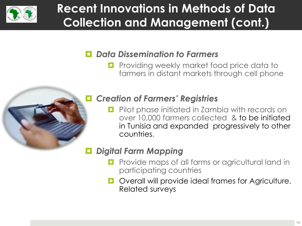 recent innovations in methods of data collection 1