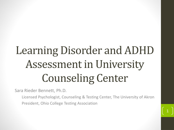 learning disorder and adhd assessment