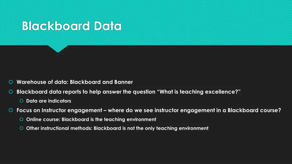 blackboard data