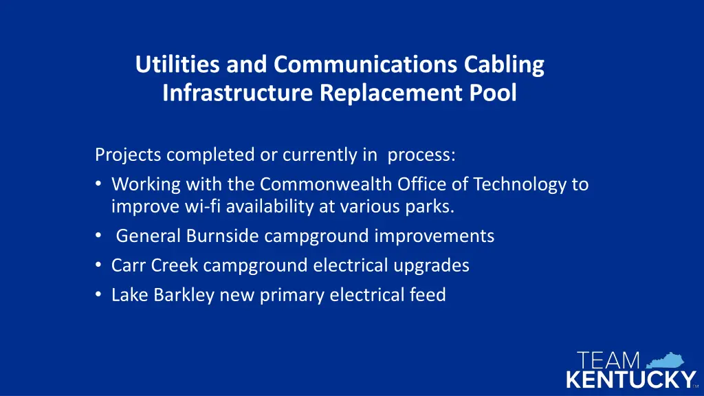 utilities and communications cabling