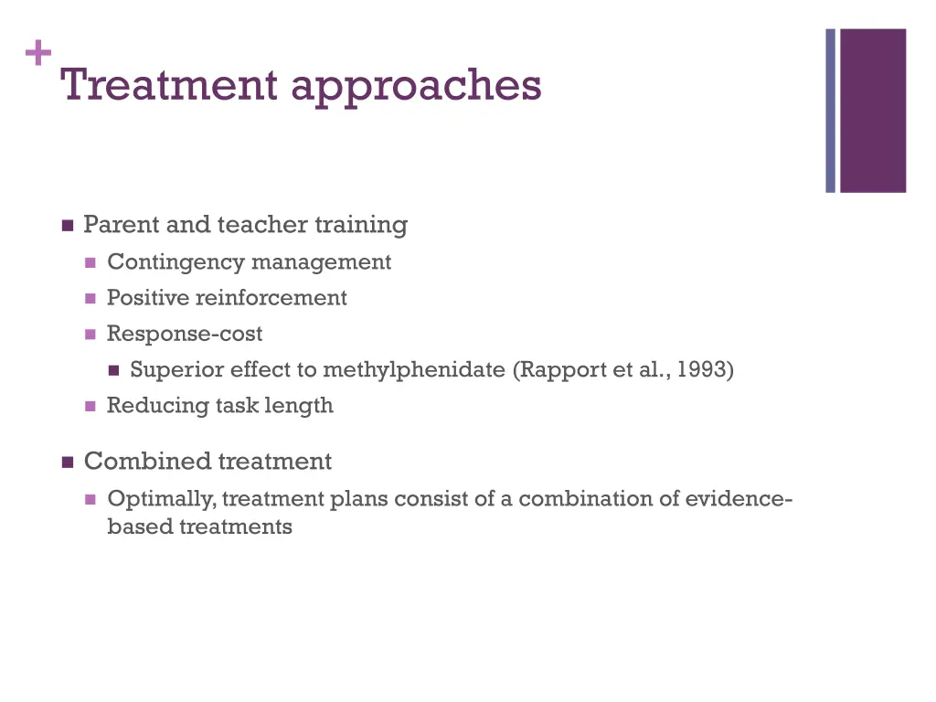 treatment approaches 1