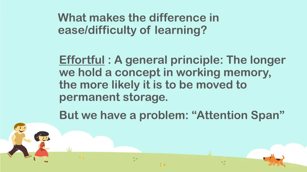 what makes the difference in ease difficulty 1