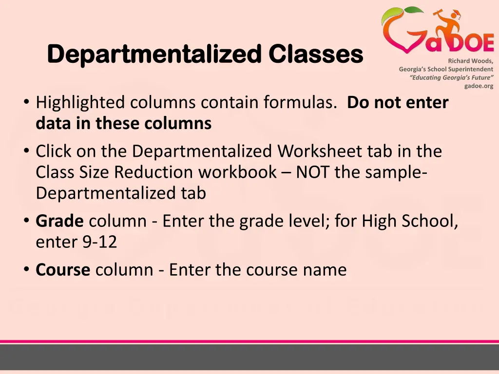 departmentalized classes departmentalized classes 1