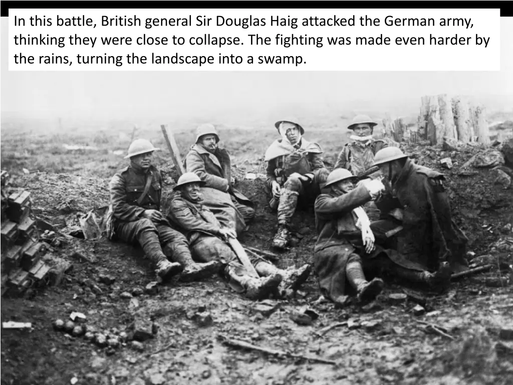 in this battle british general sir douglas haig 1