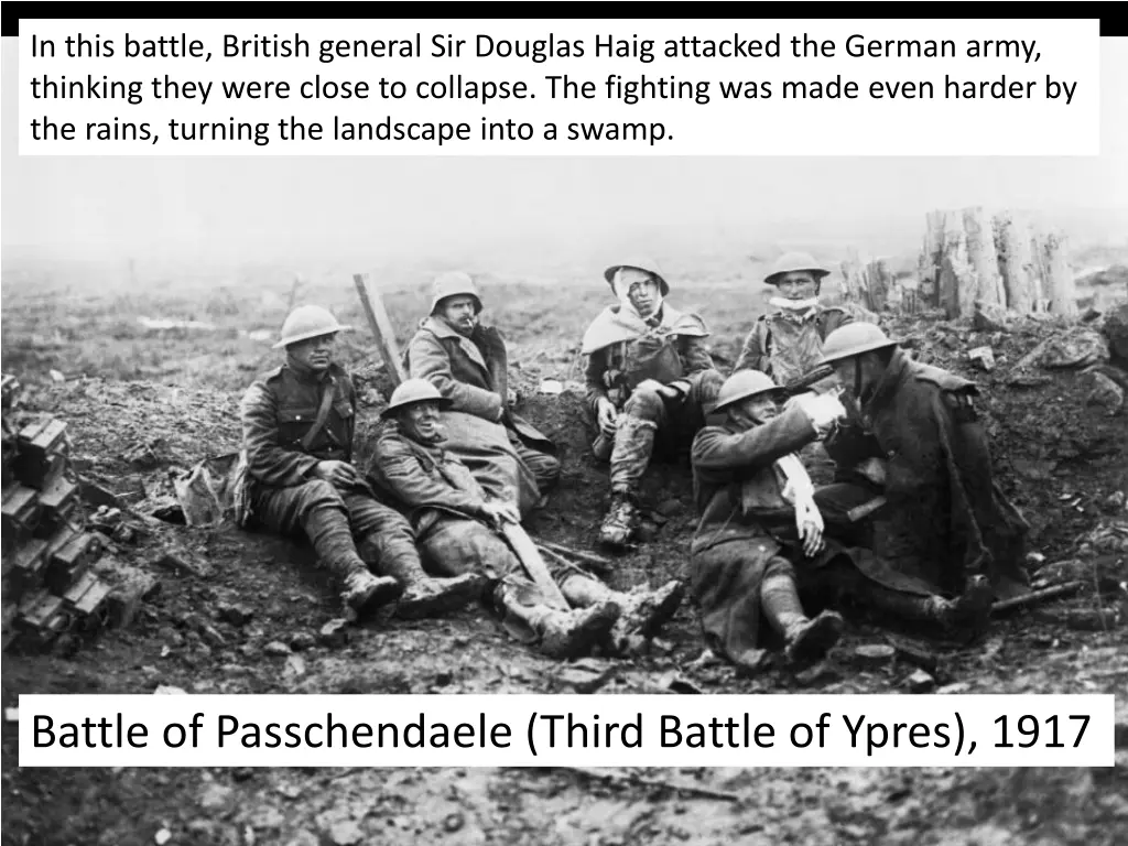 in this battle british general sir douglas haig