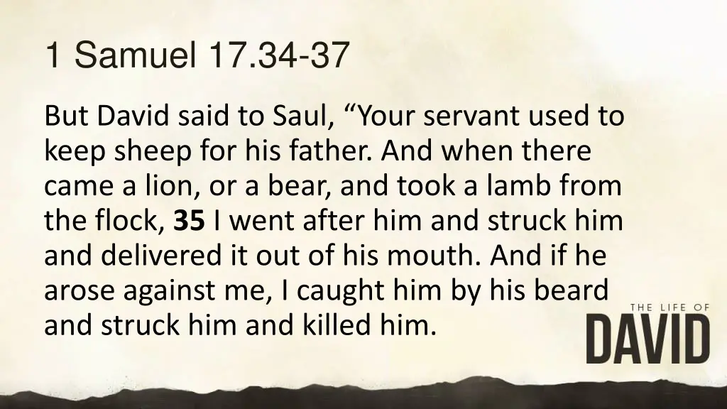 1 samuel 17 34 37