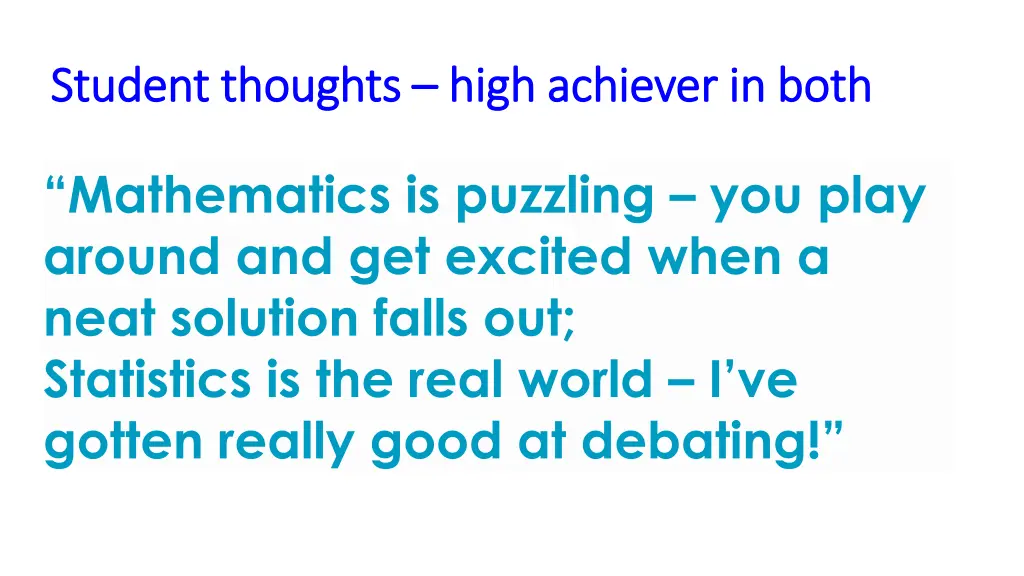 student thoughts student thoughts high achiever