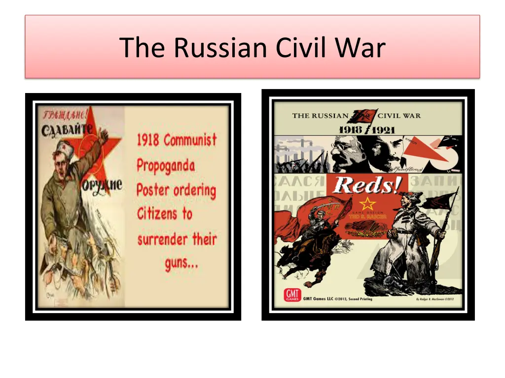 the russian civil war 1