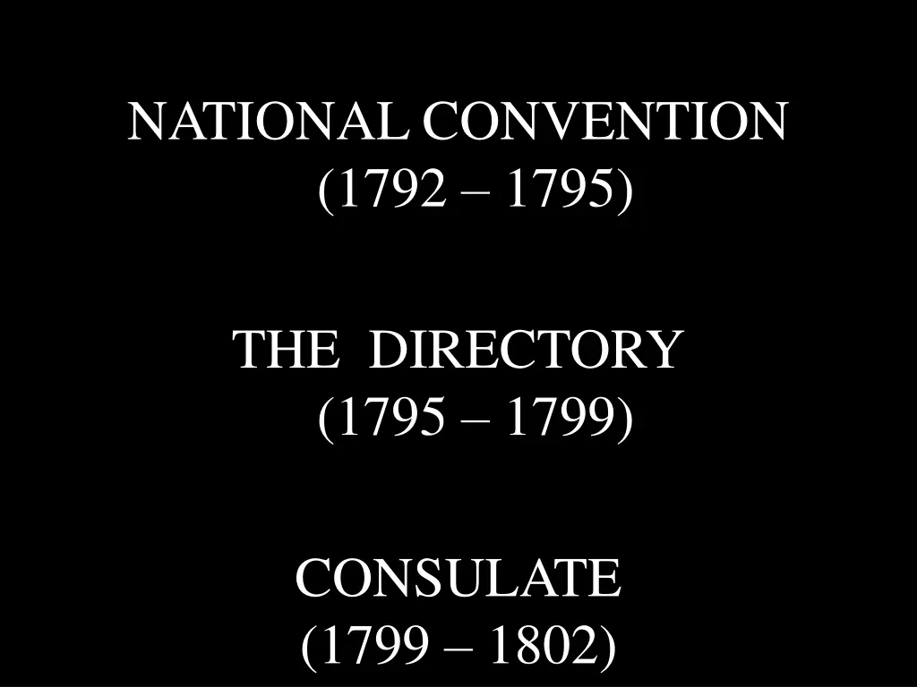 national convention 1792 1795