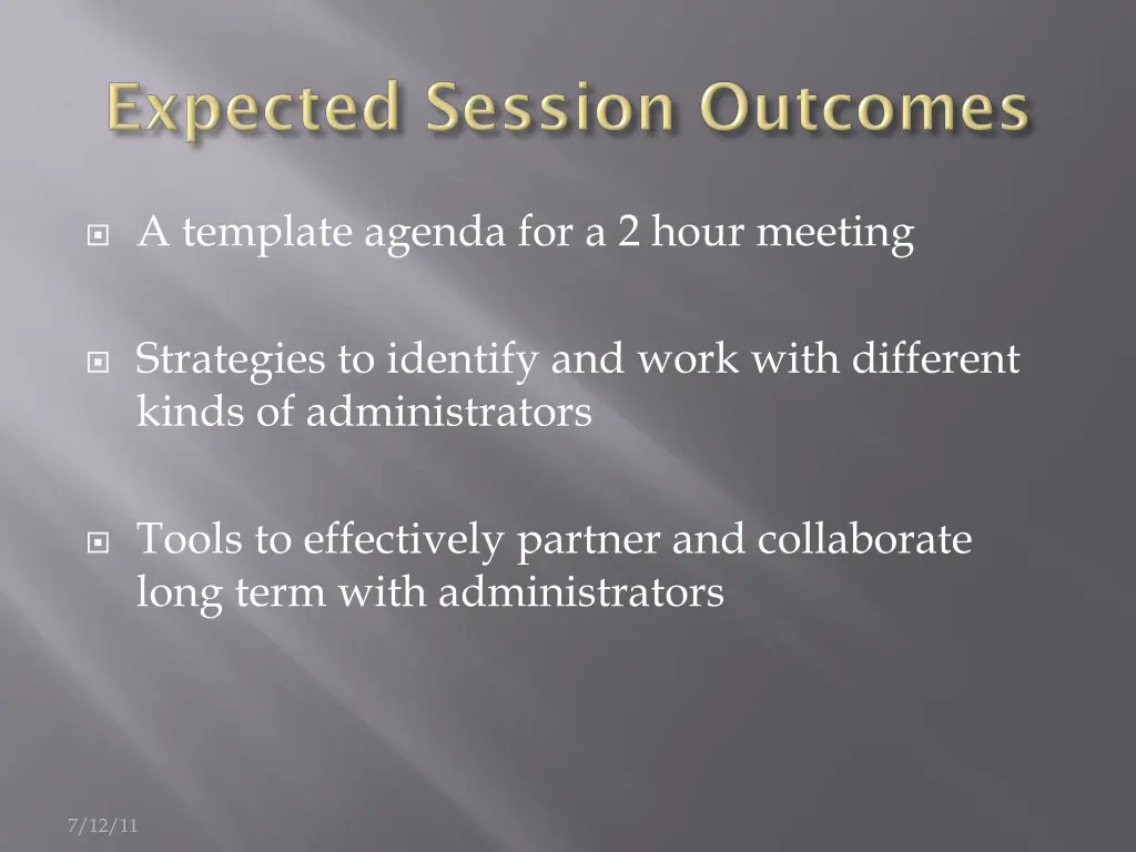 a template agenda for a 2 hour meeting