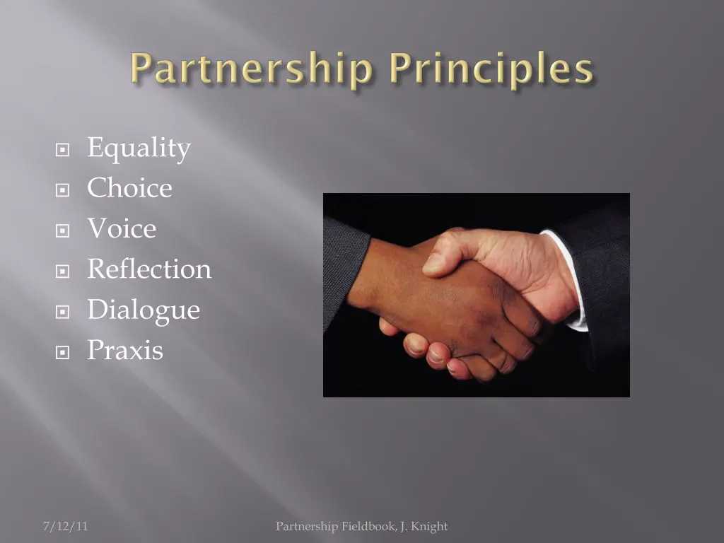 equality choice voice reflection dialogue praxis